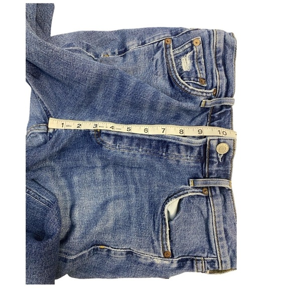 AGOLDE Nico High-Rise Skinny Jeans Size 26 Distressed At Ankles - Picture 9 of 16